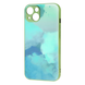 Чехол TPU+Glass Bright NoLogo для Iphone 13 Мint green 65220 1