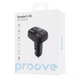 Автомобільний FM модулятор Proove Simple S-01 Bluetooth 2USB Black 82480 2