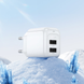 Мережевий зарядний пристрій HOCO CS51A 2USB 2.4A White 87368 2