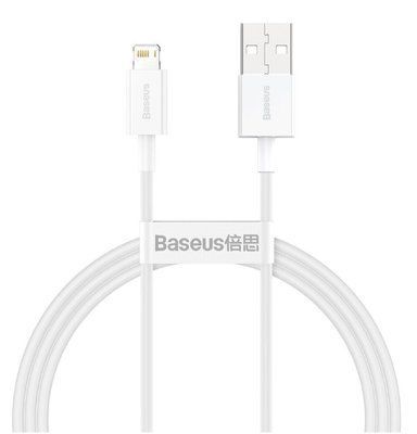 Кабель Baseus Superior Series USB - Lightning 2.4A 1м White 57890