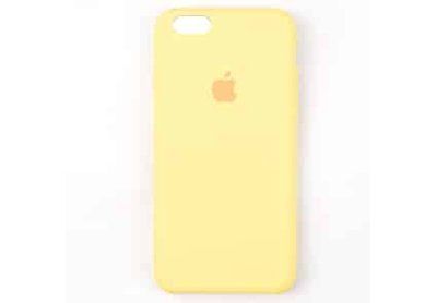 Чехол Silicone Case для Iphone 6 / 6s Milk Yellow 40392