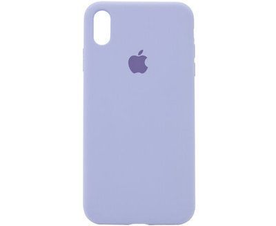 Чехол Silicone Case 360 для Iphone X / XS Lavender gray 57275