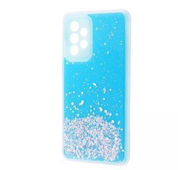 Чохол WAVE Brilliant Case з блискітками для Samsung Galaxy A72 Sky blue 58041