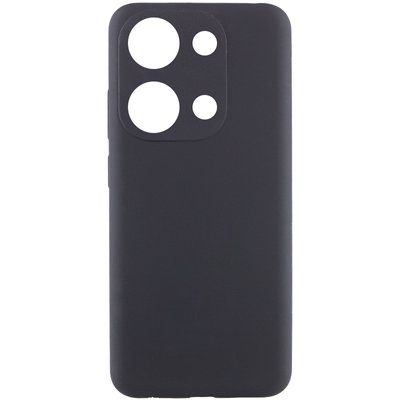 Чохол Silicone Cover Lakshmi AAA Full для Xiaomi Redmi Note 13 Pro / Poco M6 Pro Чорний / Black