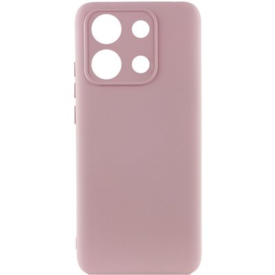 Чехол Silicone Lakshmi A Full Camera для Xiaomi Redmi Note 13 Pro 5G / Poco X6 Розовый / Pink Sand