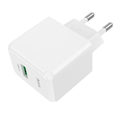 Мережевий зарядний пристрій HOCO CS17A QC3.0 1USB 22.5W White 87369