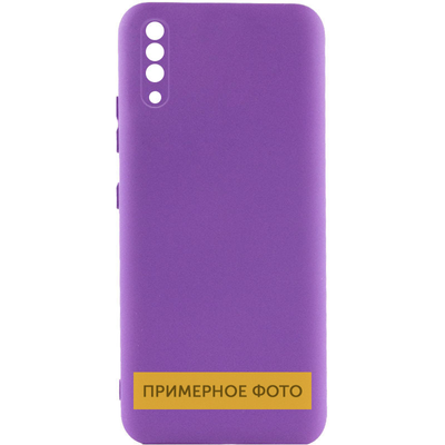 Чехол Silicone Lakshmi A Full Camera для Tecno Spark 7 Фиолетовый / Purple 63152