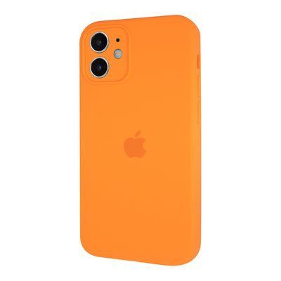 Чохол Silicone Case Square для Iphone 11 Orange 55871