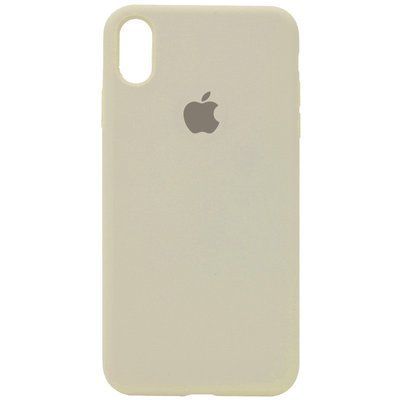 Чехол Silicone Case 360 для Iphone X / XS Бежевый / Antigue White 67023