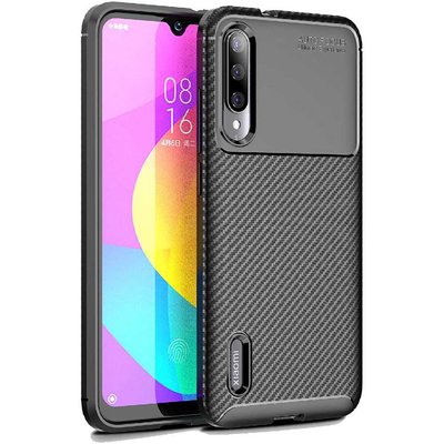 Чохол Kaisy Сarbon для Xiaomi Mi A3 / CC9e Black 56629