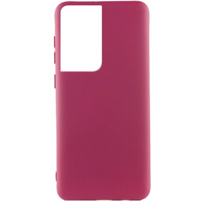 Чохол Silicone Cover Lakshmi A для Samsung Galaxy S23 Ultra Бордовий / Marsala 66932