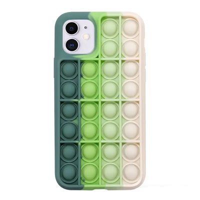 Чохол 3D Pop it Bubble для Iphone 11 Green / White 57586