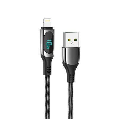 Кабель Hoco S51 USB to Lightning 2.4А 1.2м Black 83820