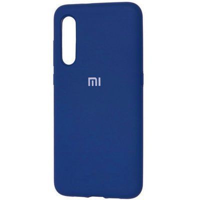 Чехол Silicone Cover для Xiaomi Mi 9 SE Синий / Navy Blue 45398