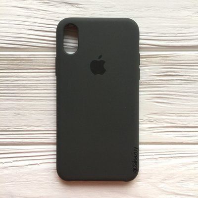 Чохол Silicone Case для Iphone X / XS Dark Brown 31088