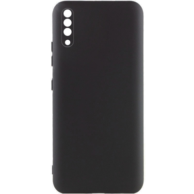 Чехол Silicone Lakshmi A Full Camera для Samsung Galaxy A50 / A30s Черный / Black 63112