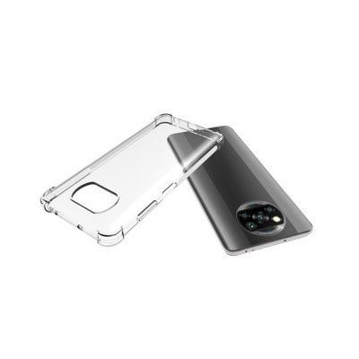 Противоударный Чехол Stez для Xiaomi Poco X3 / Poco X3 NFC Прозрачный 47183