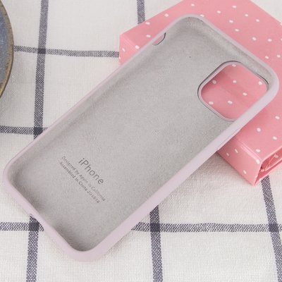 Чехол Silicone Case для Iphone 12 / 12 Pro Серый / Lavender 47237