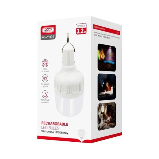 Лампа XO YH04 LED 1200mAh White 87523
