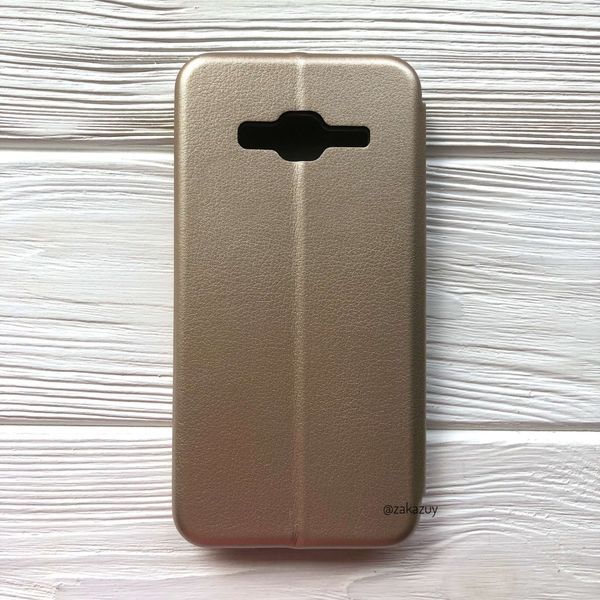 Чехол-книжка Class для Samsung J310 Galaxy J3 2016 Золотой 33970
