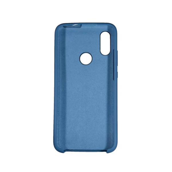 Чехол CoWay Liquid с микрофиброй для Xiaomi Redmi 7 Синий / Blue 68184