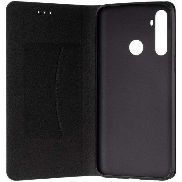 Чехол-книжка Leather Delius New для Realme 6i Black 59391