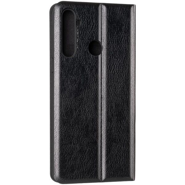 Чехол-книжка Leather Delius New для Realme 6i Black 59391