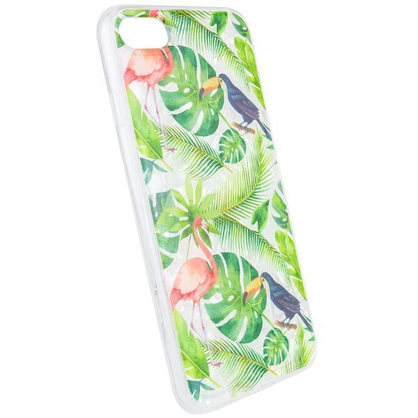 Чохол Glue Фламінго для Iphone 7 / 8 / SE 2020 Зелений 47540