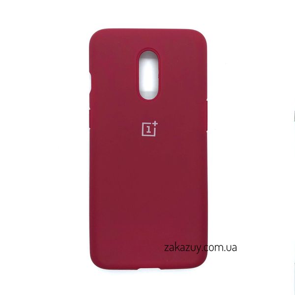 Чохол Silicone Cover для OnePlus 7 Hot Pink 34308