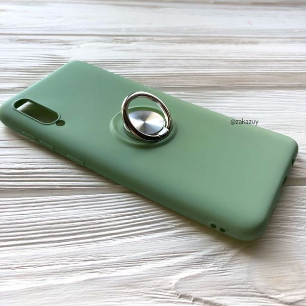 Чехол Summer Magnet Color Ring для Samsung A705 Galaxy A70 2019 Салатовый 34030