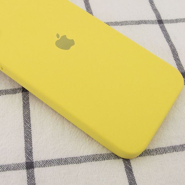 Чохол Silicone Case Square для Iphone 11 Жовтий / Canary Yellow 53286