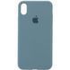 Чехол Silicone Case 360 для Iphone X / XS Зеленый / Pine green 53221 1