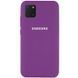 Чехол Silicone Cover для Samsung Galaxy Note 10 Lite Фиолетовый / Grape 54800