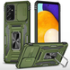 Противоударный чехол Camsh Army Ring для Samsung Galaxy M23 / M13 Оливковый / Army Green 68842