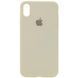 Чехол Silicone Case 360 для Iphone X / XS Бежевый / Antigue White 67023