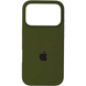 Чохол Silicone Case для Iphone 17 Pro Max Dark Olive