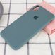 Чехол Silicone Case 360 для Iphone X / XS Зеленый / Pine green 53221 2