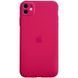 Чохол Silicone Case з захистом камери для Iphone 11 Червоний / Rose Red 47440