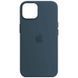 Чехол Silicone Case для Iphone 12 / 12 Pro Синий / Abyss Blue 70391