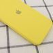 Чохол Silicone Case Square для Iphone 11 Жовтий / Canary Yellow 53286 2
