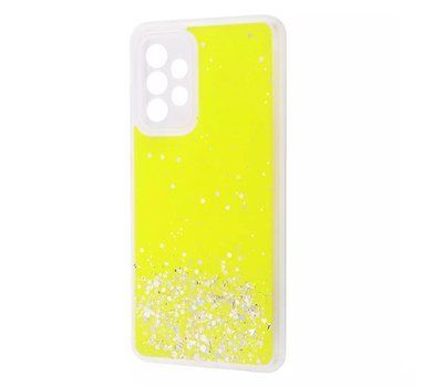 Чохол WAVE Brilliant Case з блискітками для Samsung Galaxy A72 Yellow 58042