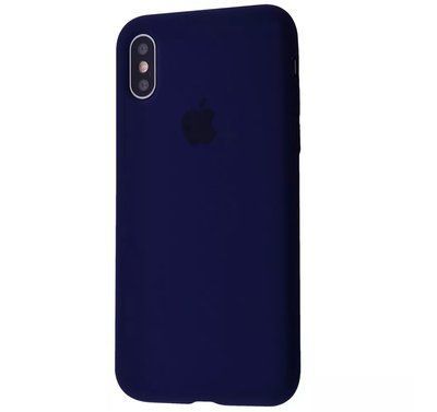 Чехол Silicone Case 360 для Iphone X / XS Deep navy 57276
