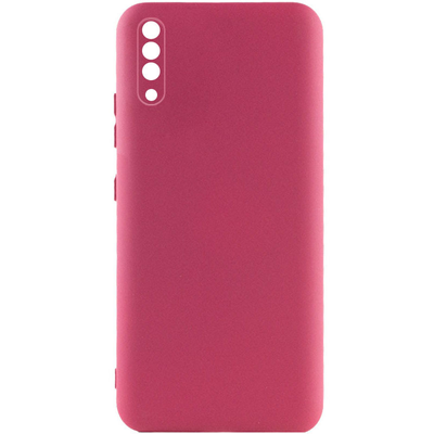 Чехол Silicone Lakshmi A Full Camera для Samsung Galaxy A50 / A30s Бордовый / Marsala 63113