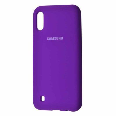 Чехол Silicone Cover для Samsung Galaxy M10 Purple 39046
