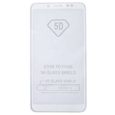 Захисне скло Full Glue для Xiaomi Redmi Note 5 / 5 Pro White 36012