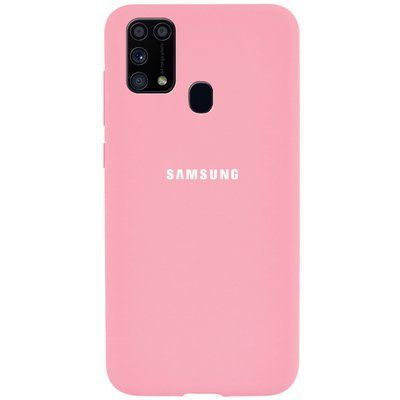 Чехол Silicone Cover A для Samsung Galaxy M31 Розовый / Pink 40570