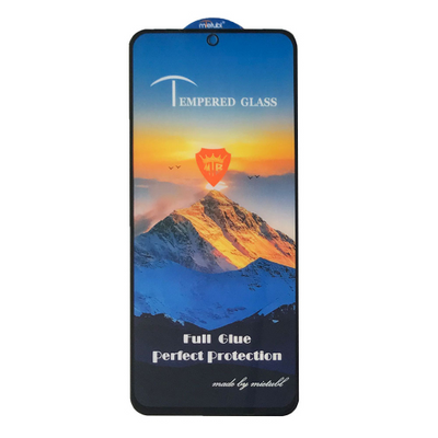 Защитное стекло Tempered Full для Xiaomi Redmi Note 10 / 10s / Poco M5s / Note 11 / 11s / 12s Black 82482