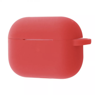 Чехол Silicone Shock-proof с карабином для Apple Airpods 3 Red 60061