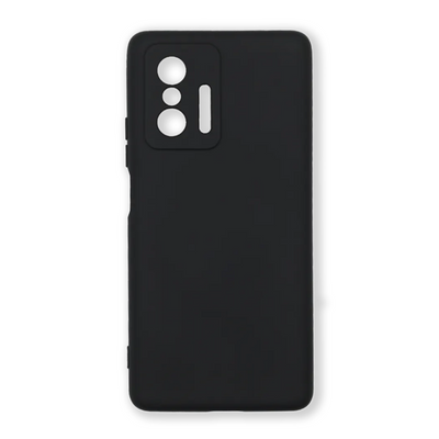 Чехол Silicone WAVE Full для Xiaomi 11T / 11T Pro Black 64127