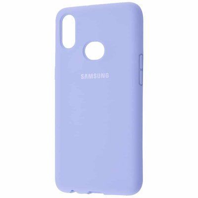 Чохол Silicone Cover для Samsung Galaxy A10s 2019 A107 Блакитний / Mist blue 39155